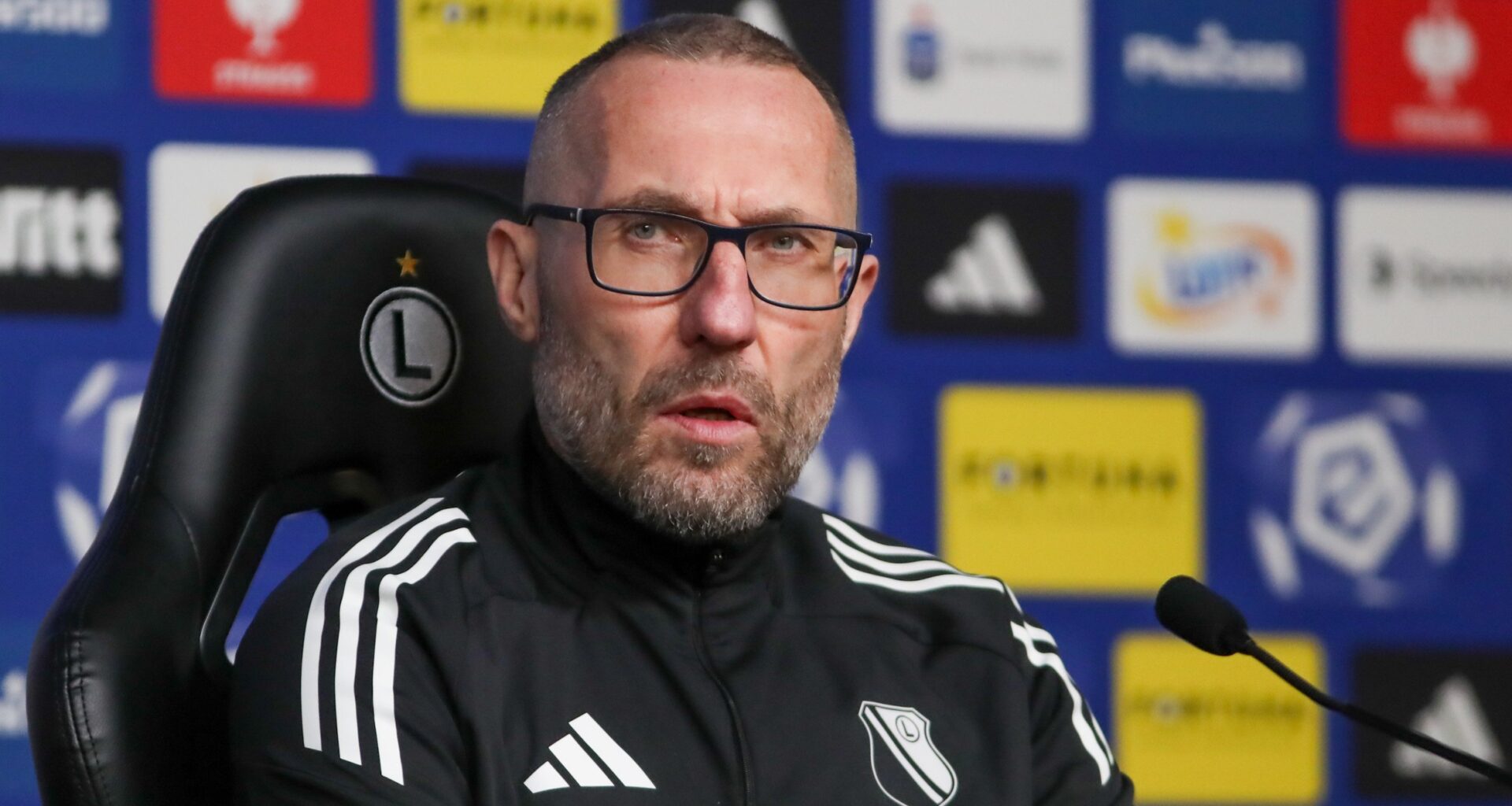 Trener Legii Warszawa Marek Papszun