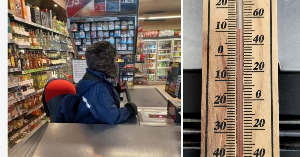 Zdjęcia kasjerek niosą się po sieci. Ludzie oburzeni. "Weź się za pracę, to się rozgrzejesz"