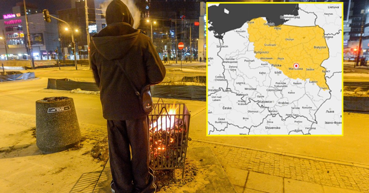 Ostrzeżenia IMGW przed silnym mrozem na najbliższą noc