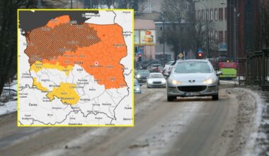 Aktualne ostrzeżenia IMGW przed marznącymi opadami