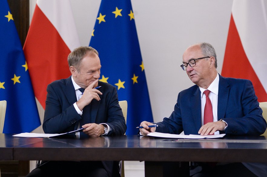 Donald Tusk, Włodzimierz Czarzasty