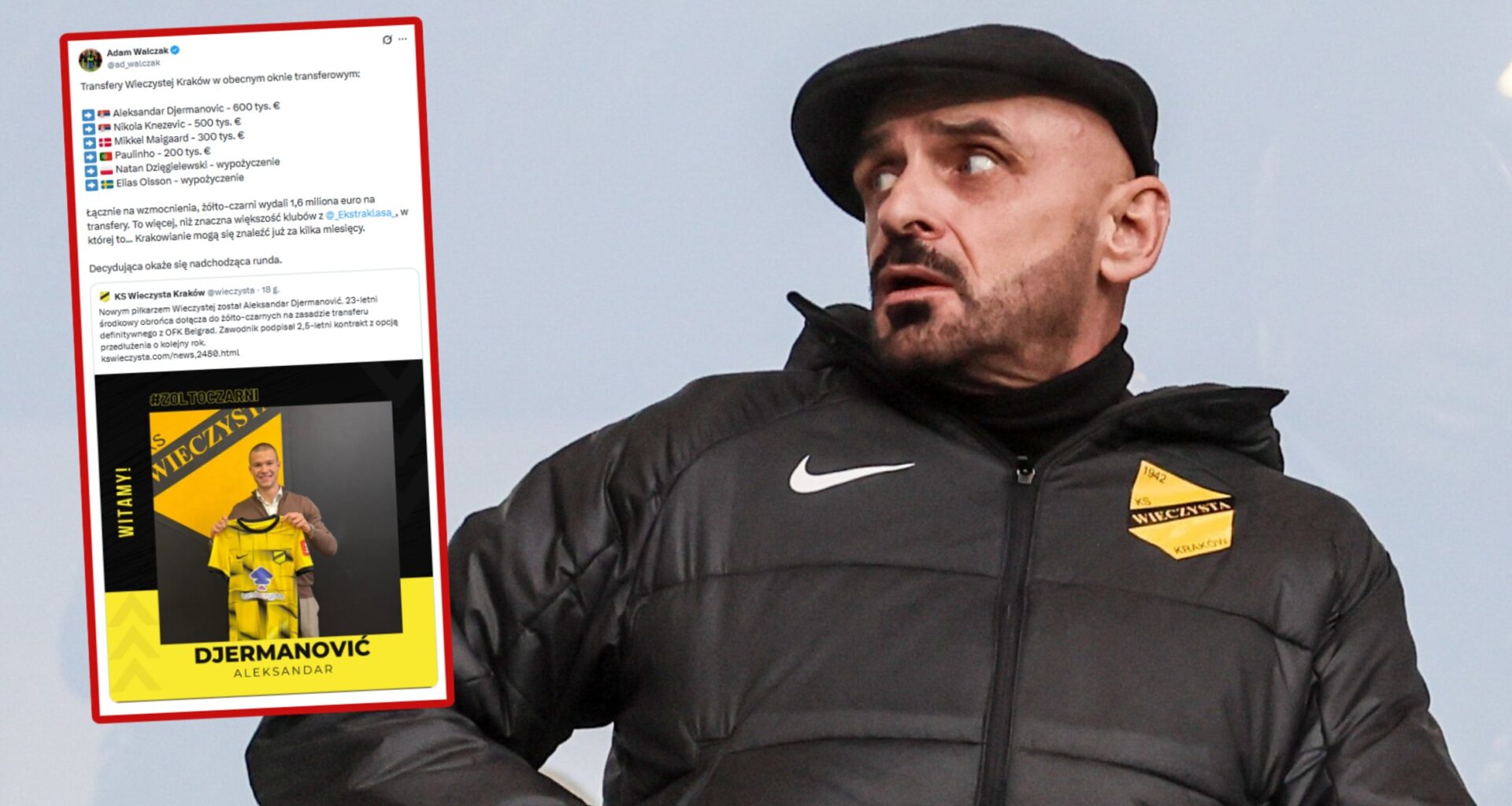 Wojciech Kwiecień, właściciel Wieczystej i lista transferów