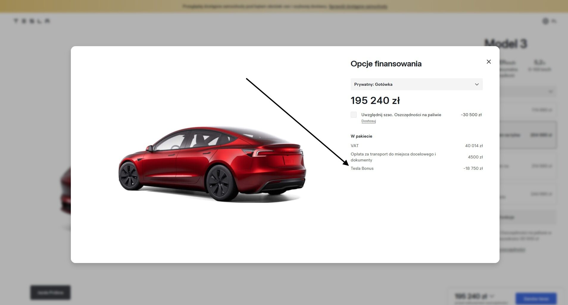 Tesla obniża ceny: Model Y Standard RWD od 166 240 zł, Model 3 LR RWD od 186 240 zł. Cokolwiek spalinowego podejmie rękawicę? | SAMOCHODY ELEKTRYCZNE