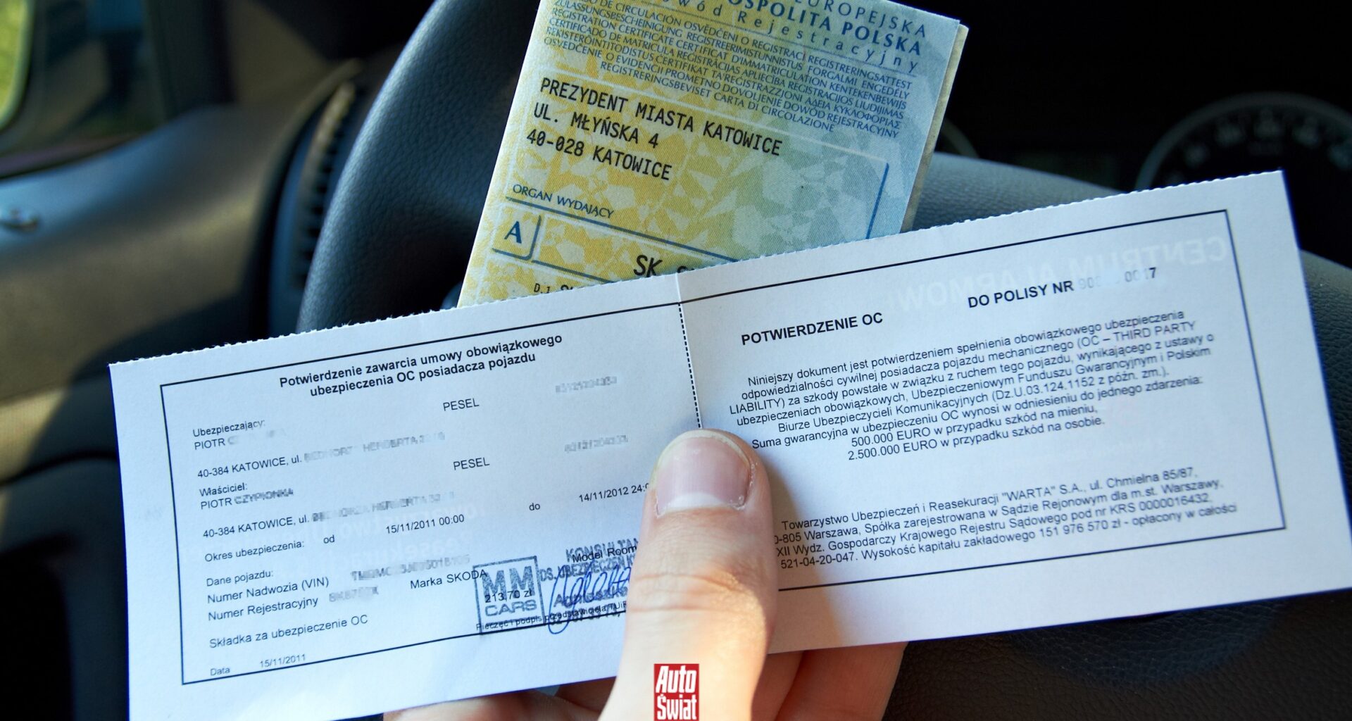 10 faktów o OC, które powinien znać każdy kierowca. Nawet 9610 złotych kary! Najgorszy jest regres