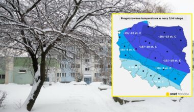 Dziś rano temperatura znowu spadła do -25 st. C