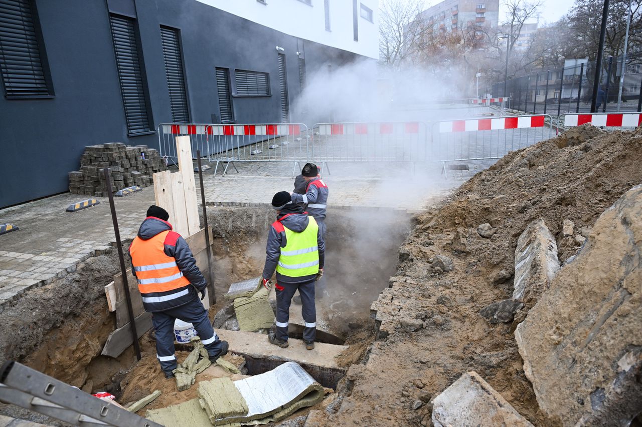 Ponad 500 budynków bez ogrzewania. Wielka awaria w Warszawie