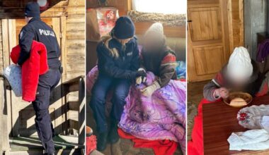 Policjanci weszli do domu staruszki. To straszne, ile stopni miała w domu