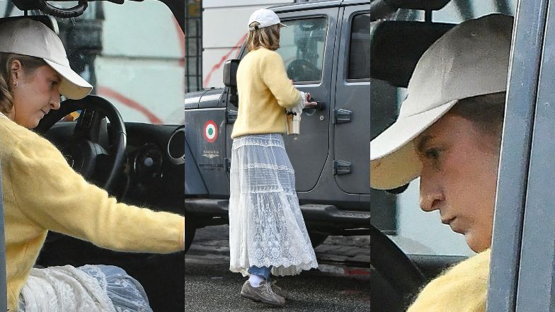 Lara Gessler przyłapana. Auto warte fortunę i nietypowa stylizacja