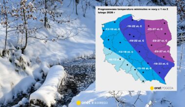 Fala mrozu wkracza w apogeum. W tych miastach będzie najzimniej