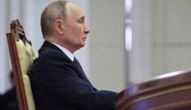 Prezydent Rosji Władimir Putin w Sankt Petersburgu, Rosja, 21 grudnia 2025 r.