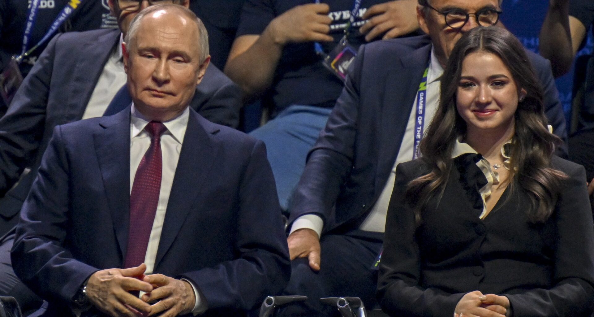 Władimir Putin i Kamila Walijewa