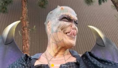 Była prezeska banku chciała upodobnić się do smoka. Swoim wyglądem budzi grozę