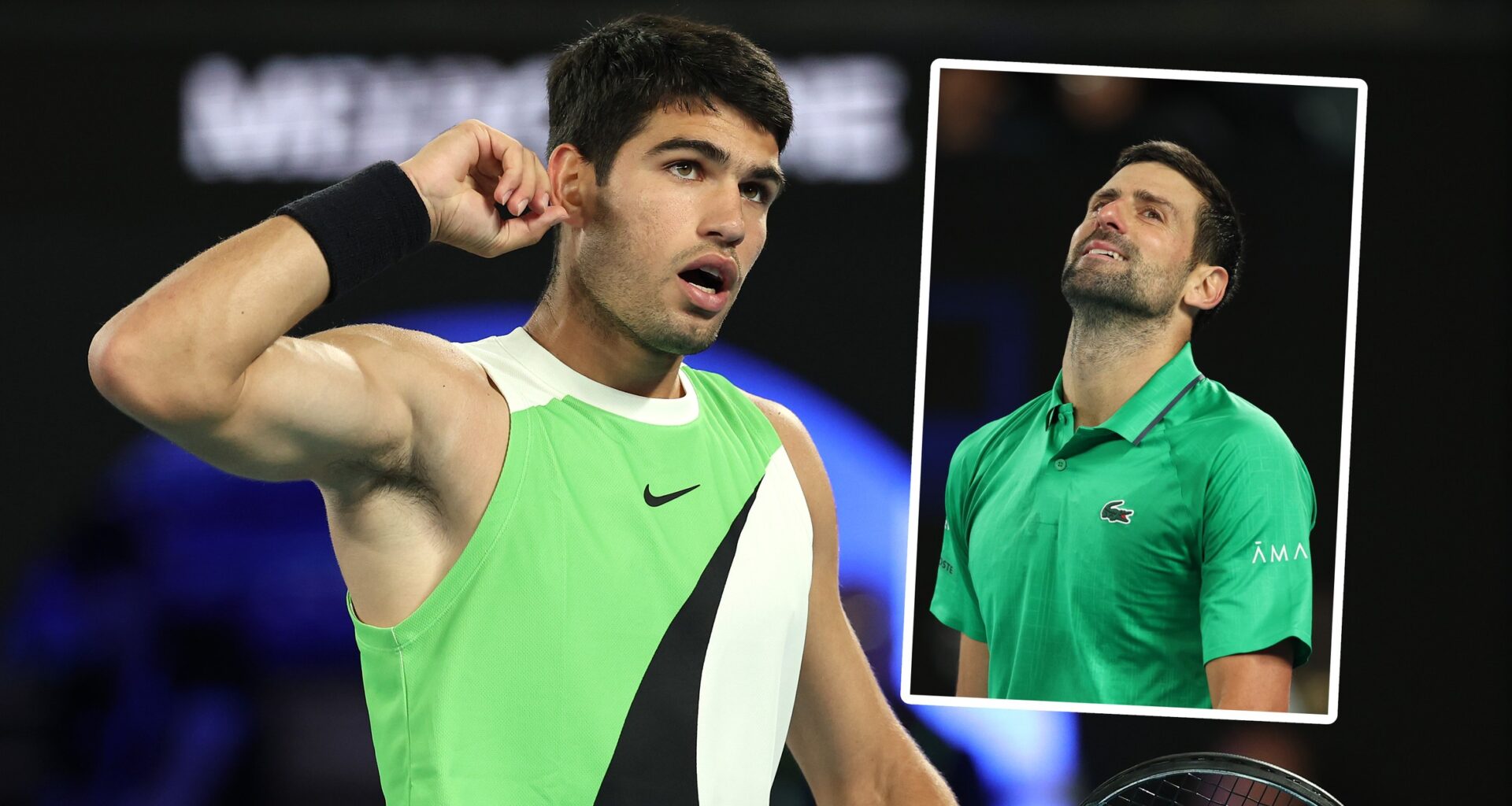 Carlos Alcaraz i Novak Djoković