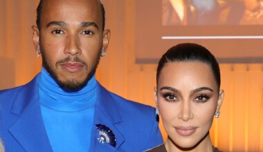 Lewis Hamilton, Kim Kardashian