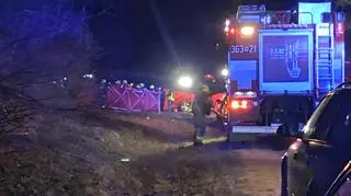 Wypadek w miejscowości Mąkolin