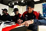 Timo Lahti dołączył do Wybrzeża Gdańsk. Zobacz zdjęcia ze spotkania z kibicami