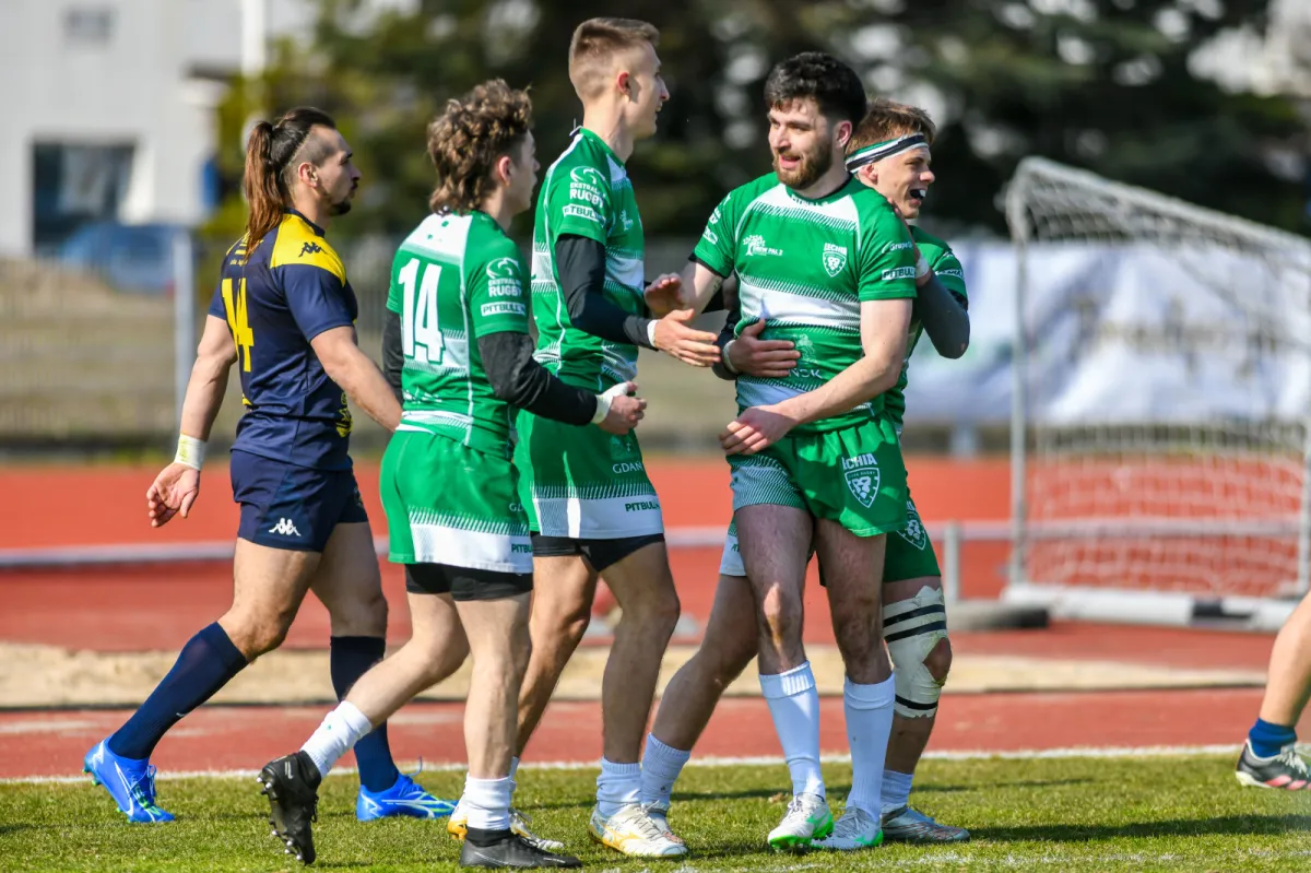 Lechia Gdańsk wygrała w rugby pod 327 dniach przerwy. Posiłki z Afryki pomogły