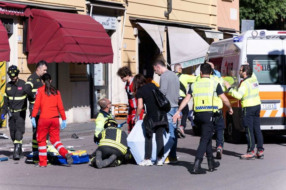 Kierowca wjechał w tłum w Modenie. Polska rodzina wśród rannych /GIORGIA BASSOLI/AFP/East News /East News