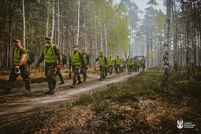 WOT z Kraśnika i Zamościa walczy z żywiołem