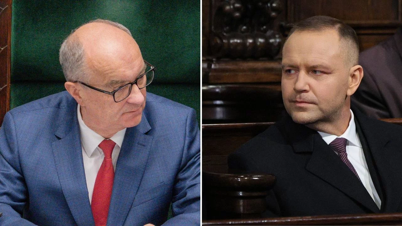 Włodzimierz Czarzasty i Karol Nawrocki