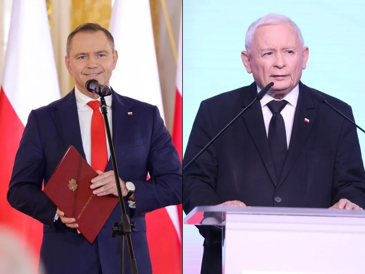 Karol Nawrocki i Jarosław Kaczyński