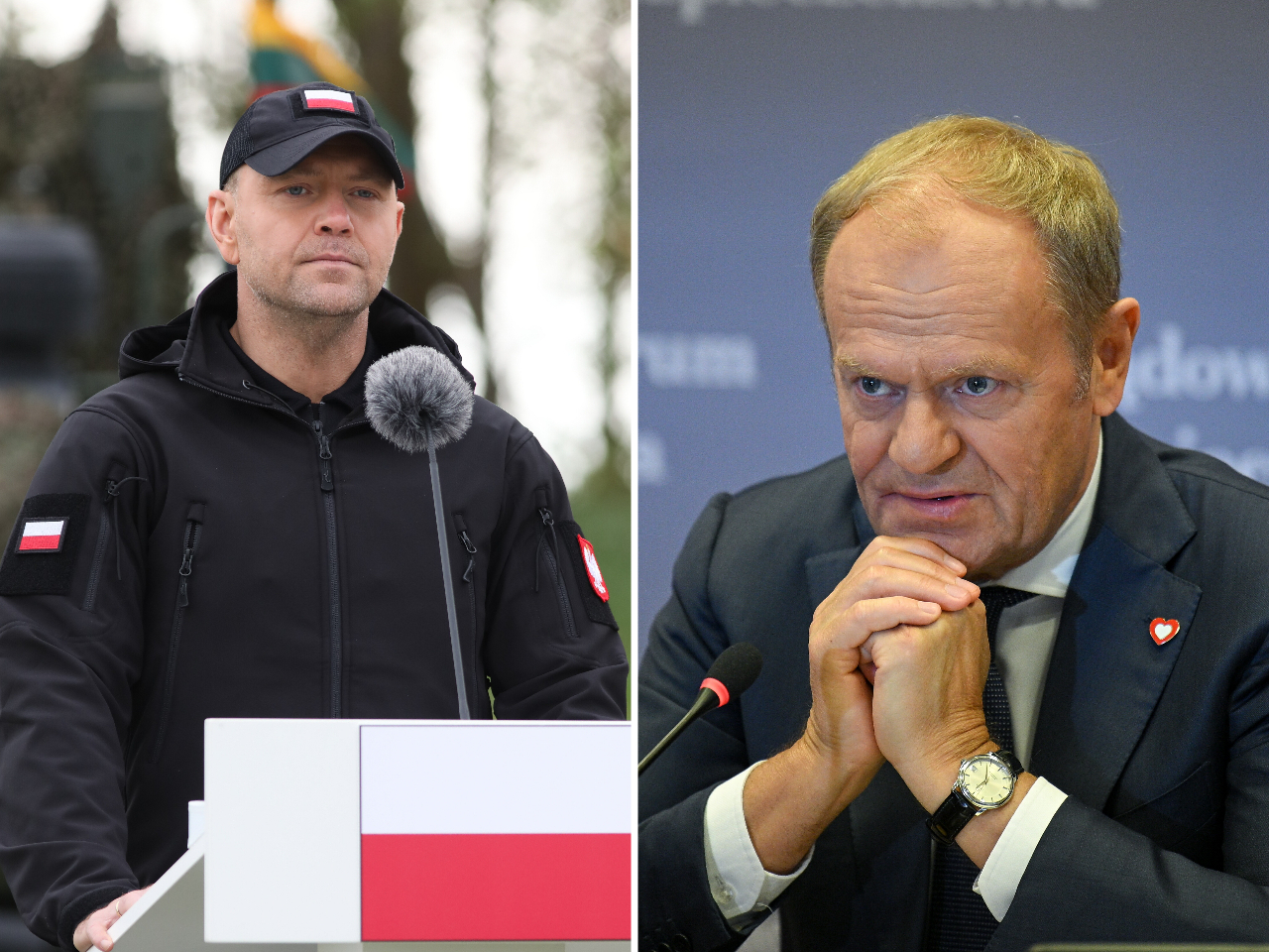 Nawrocki, Tusk