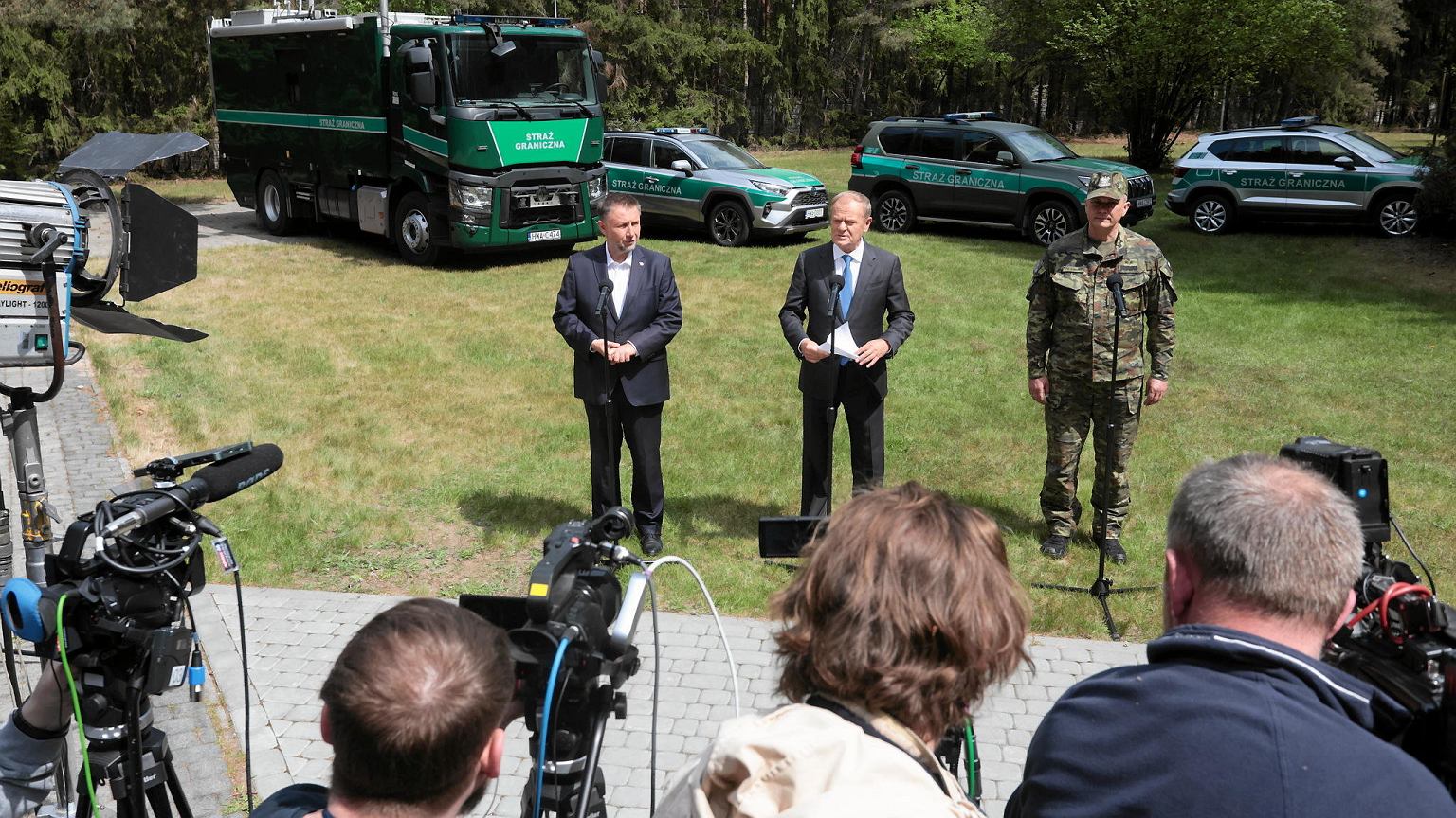 Tusk o wojskach USA w Polsce: Wszystko jest pod kontrolą