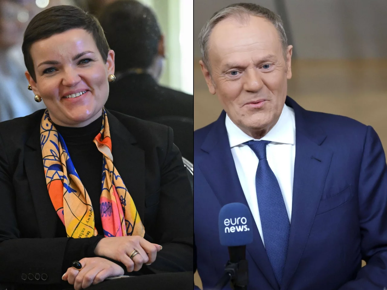 Marta Cienkowska / Donald Tusk