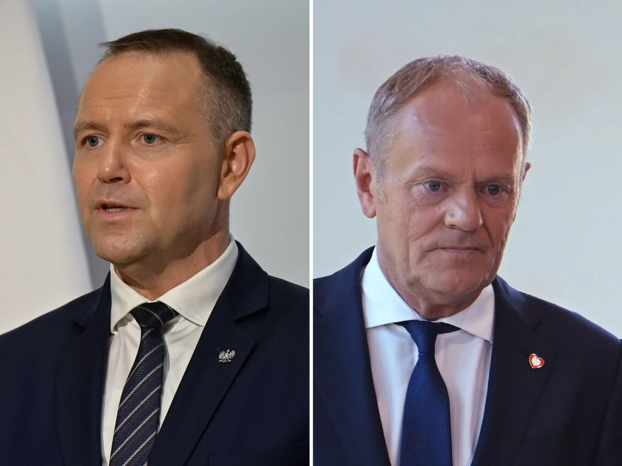 Nawrocki i Tusk