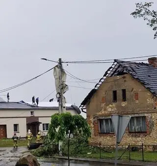 Po wichurach w sobotę