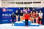 Gimnastyczki zdobyły 13 medali mistrzostw Polski. Debiut w Pucharze Świata