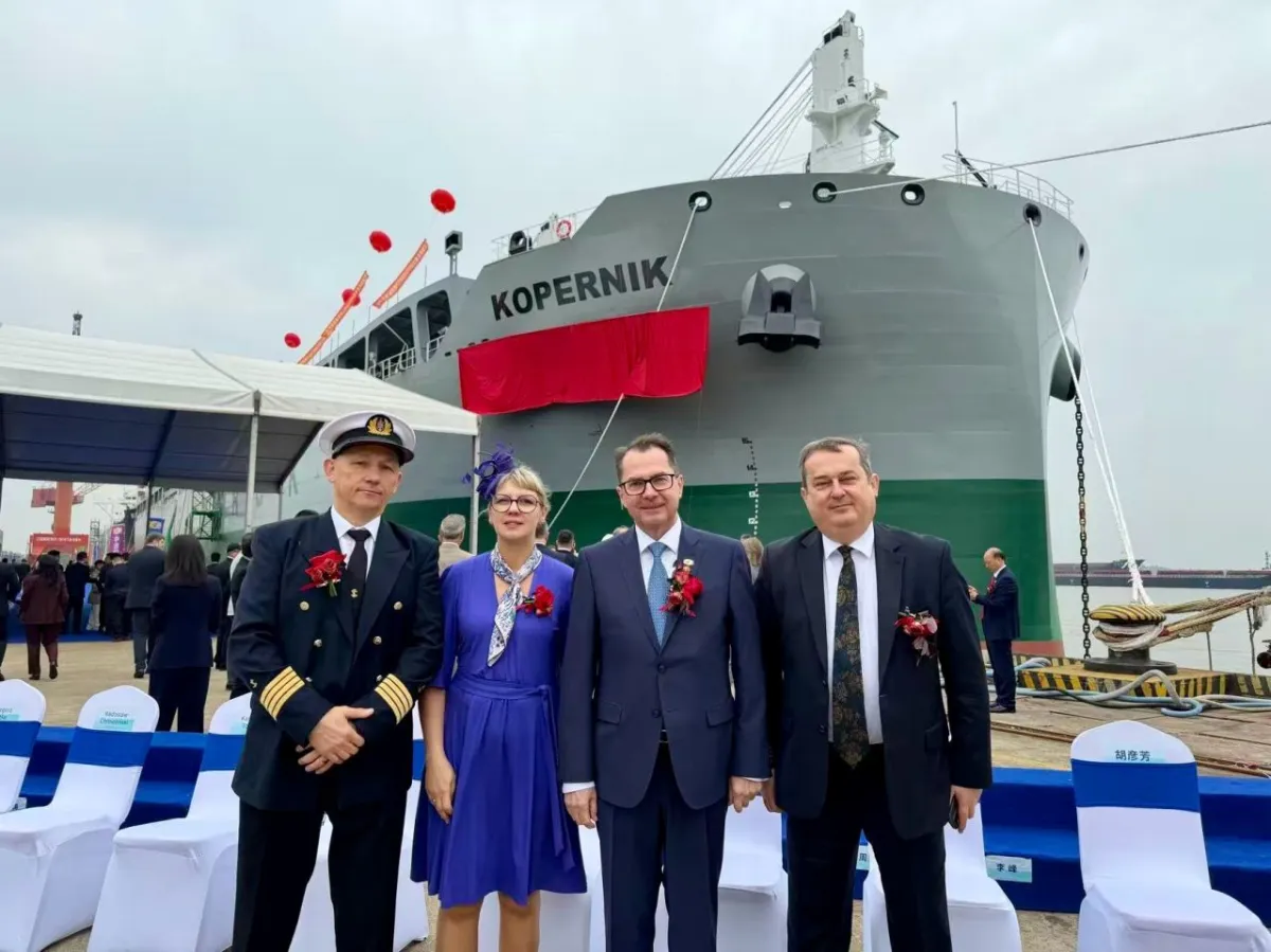 Polsko-chiński statek MV Kopernik już gotowy
