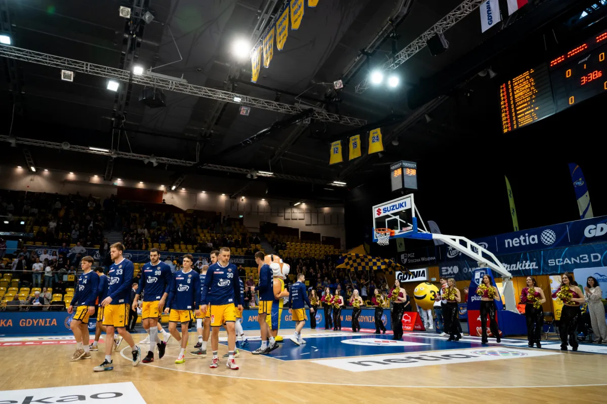 AMW Arka Gdynia walczy o finał Orlen Basket Ligi. Hala ma być pełna i niebieska