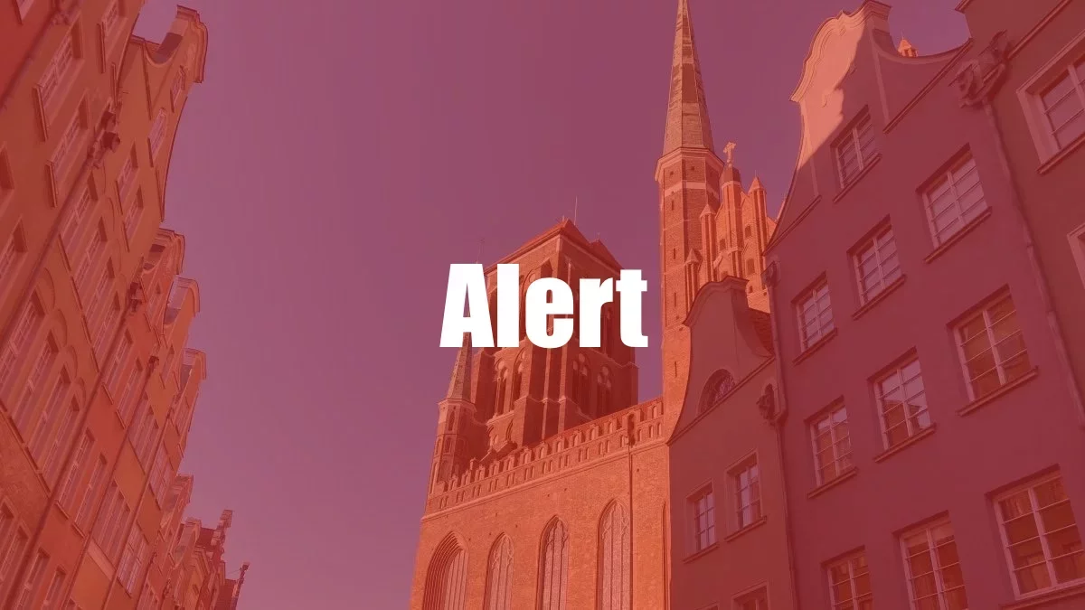 Alert zarządzania kryzysowego dla województwa pomorskiego. Zacznie się już wieczorem - Gdańsk, Trójmiasto - Portal miasta Gdańska