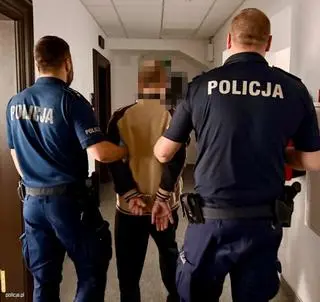 Mężczyzna został zatrzymany przez policję