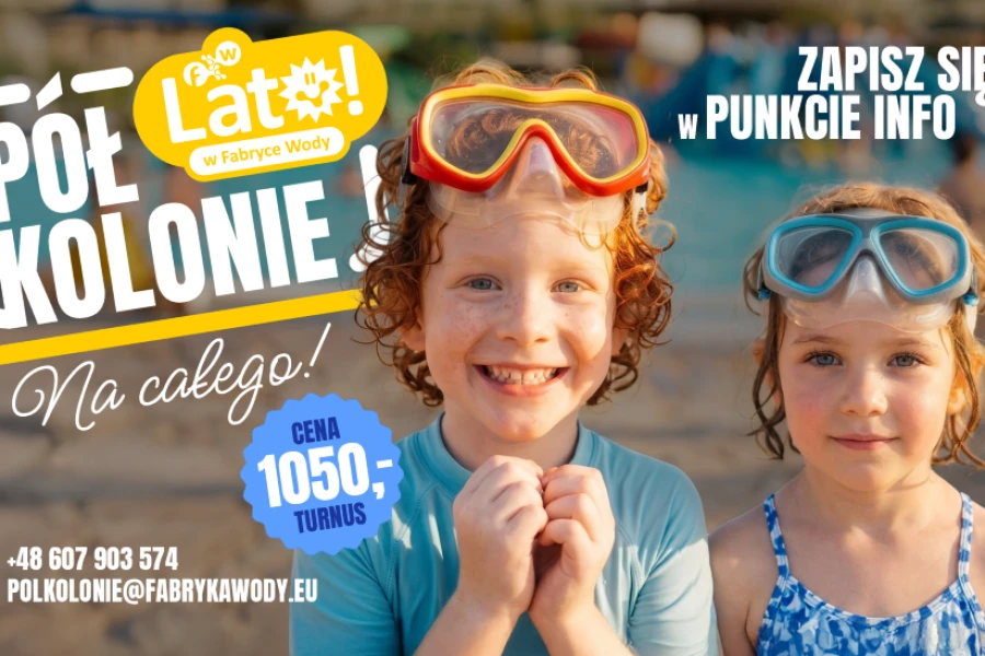 Wiadomości Szczecin - Półkolonie letnie w Fabryce Wody. Jedyne takie półkolonie w Szczecinie!