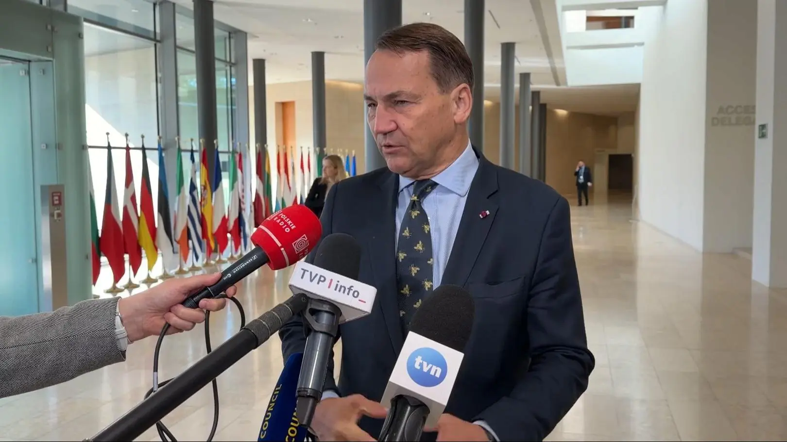 Radosław Sikorski komentuje spotkanie Karola Nawrockiego z Donaldem Trumpem. Mówi o sprawie Zbigniewa Ziobry