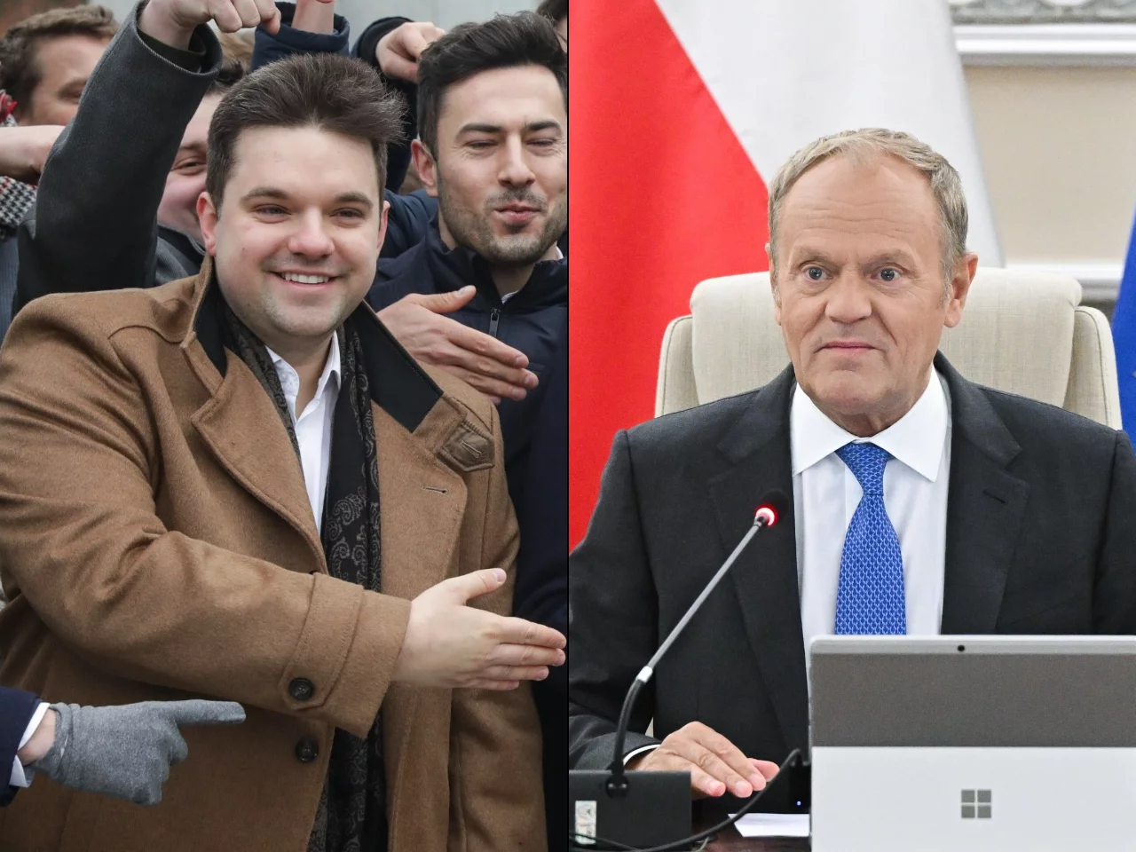 Dawid Kacprzyk, Donald Tusk