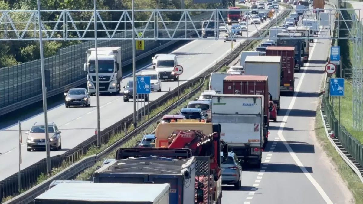 Odcinkowy pomiar - kierowcy panikują i gwałtownie zwalniają?