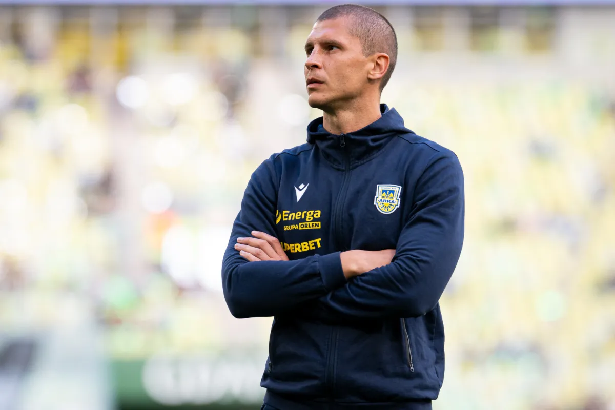 Dawid Szwarga o odejściu z Arki Gdynia. "Nie jestem wielbłądem"