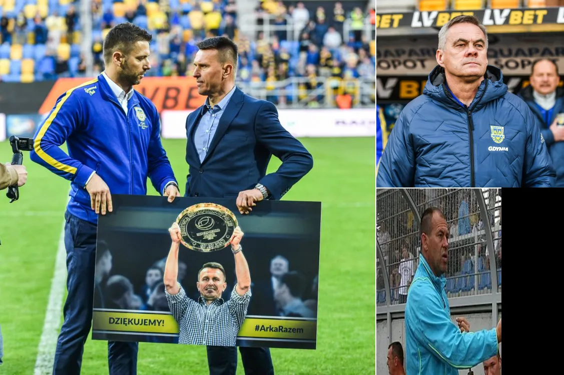 Czy Arka Gdynia zrobiła błąd z trenerami? Skuteczność zmian wiosną jak rzut monetą