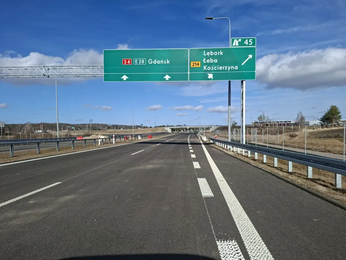W piątek otwarcie S6. Z Gdańska do Szczecina krócej o 1,5 h