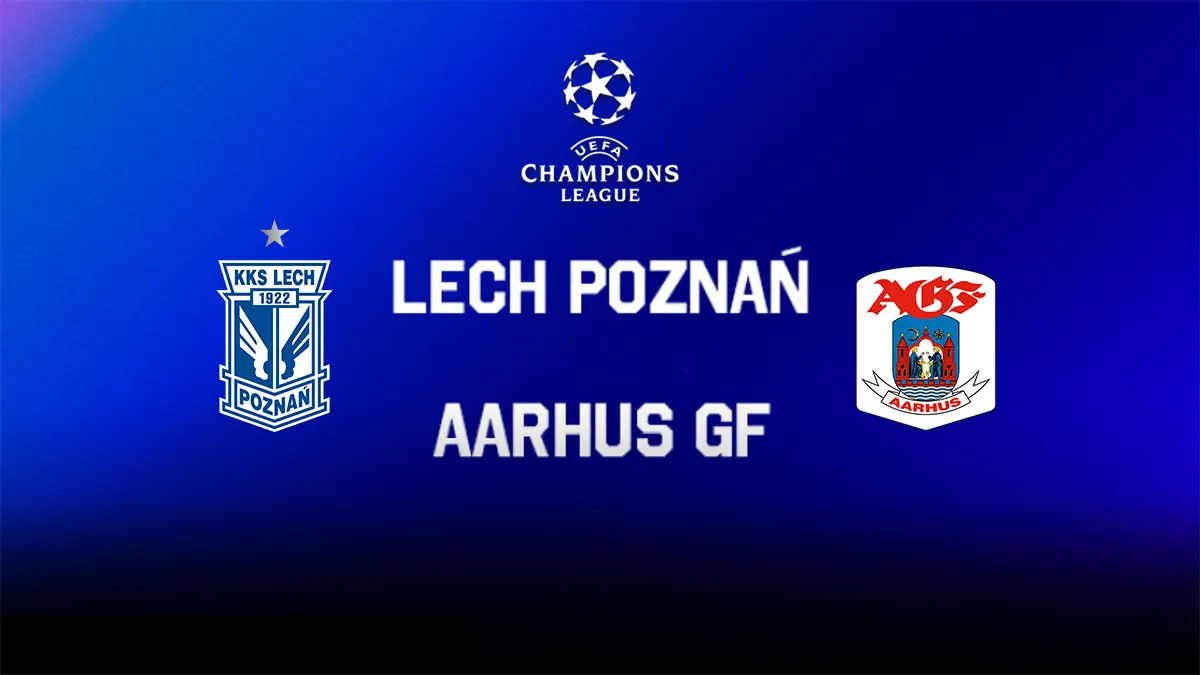 Lech Poznań - Aarhus GF: dwa mecze mistrza Polski dostępne w TVP