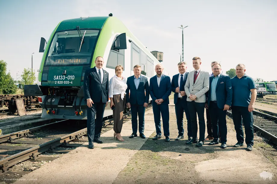 Pierwszy zmodernizowany szynobus wrócił na podlaskie tory, Turystyka, Wiadomości Białystok Online Portal Miejski Białystok (Bialystok)