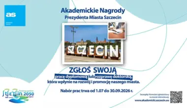 Wiadomości Szczecin - Rusza nabór do Akademickich Nagród Prezydenta Miasta Szczecin