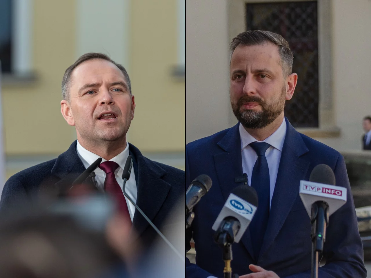 Karol Nawrocki i Władysław Kosiniak-Kamysz