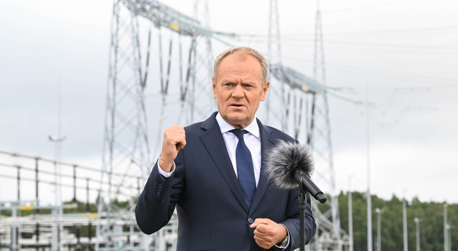 "Energetyka jest równie ważna jak armia". Pierwszy prąd z polskiej farmy na Bałtyku