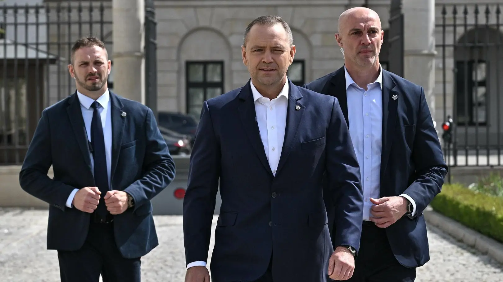 Warszawa. Incydent przed Pałacem Prezydenckim. Zatrzymano mężczyznę