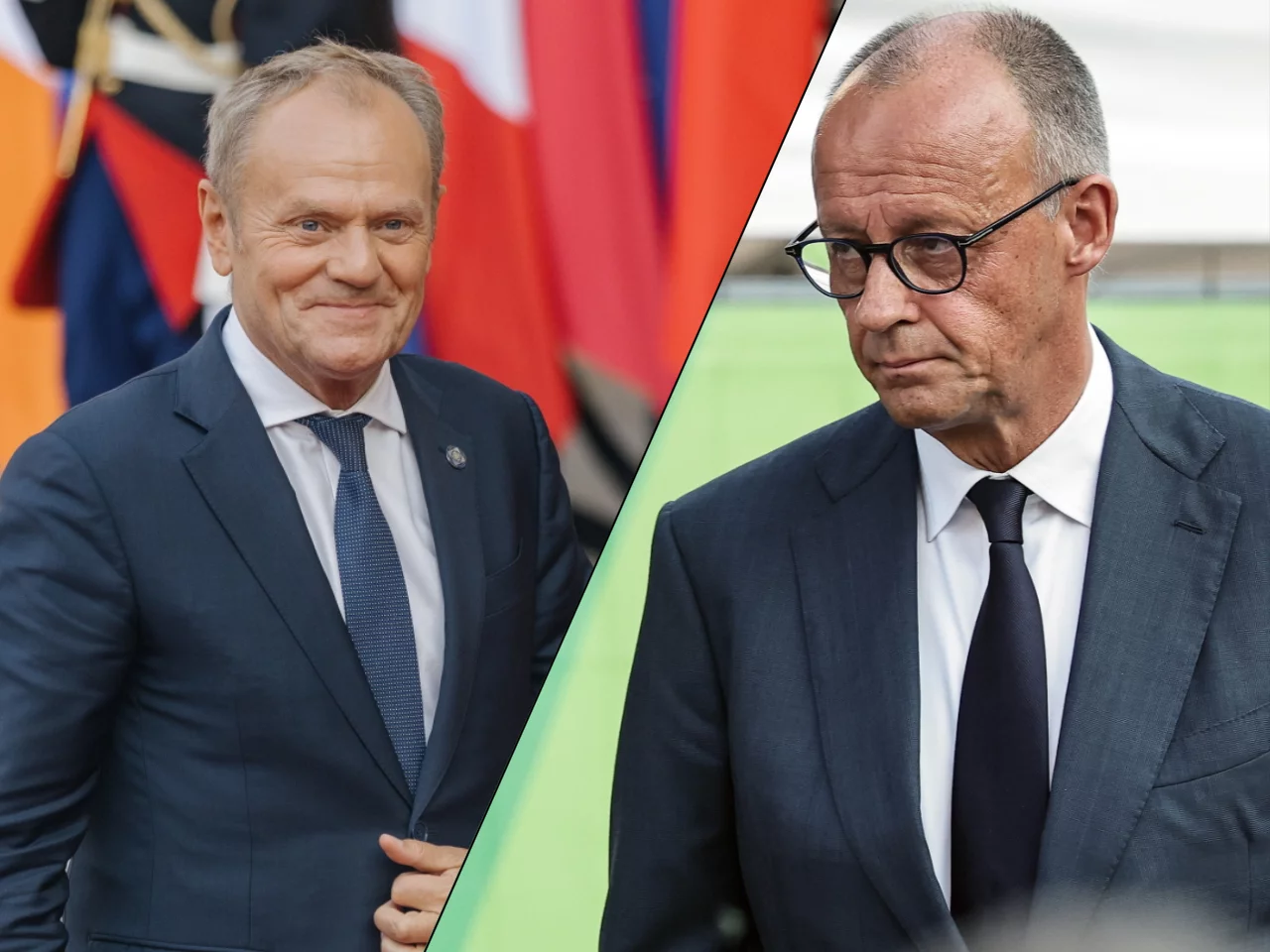 Donald Tusk, Friedrich Merz