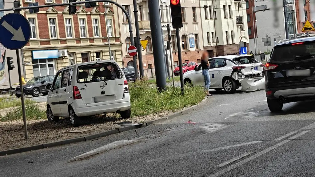 Zderzenie w Bydgoszczy